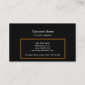 QR Code Business Logo Professional  名刺 (裏面)