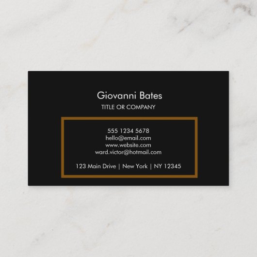 QR Code Business Logo Professional  名刺 (裏面)