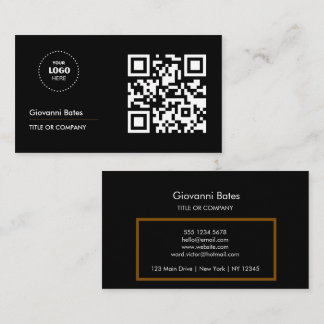 QR Code Business Logo Professional 名刺