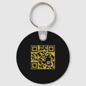 QR Code Business Name Promo Keychains キーホルダー (裏面)