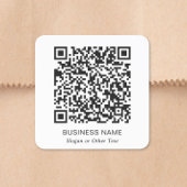 QR Code Business Square スクエアシール