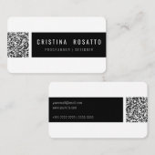 QR CODE CARD 名刺 (正面/裏面)