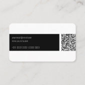 QR CODE CARD 名刺 (裏面)