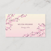 QR Code | Cherry Blossom Pink 名刺 (正面)