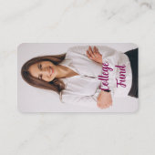 QR Code College Fund Graduation Party Graduate  エンクロージャーカード (裏面)