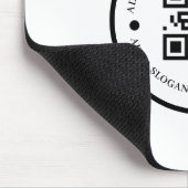 QR Code Company Website Promo mouse pad マウスパッド (コーナー)