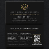 QR Code Concrete & Cement Contractor Company 名刺