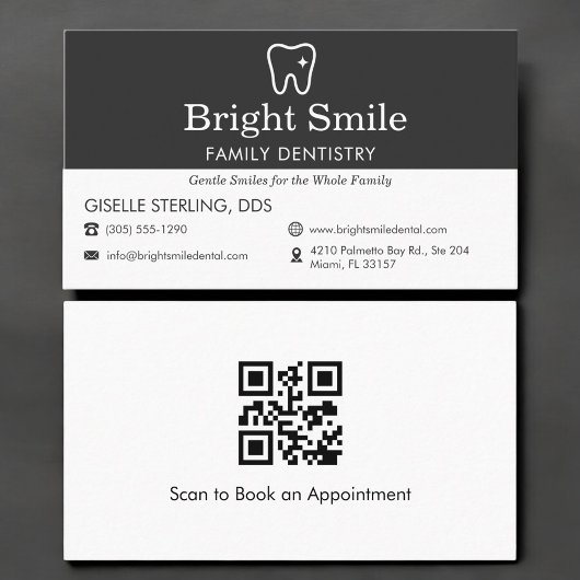 QR Code Dentist Dental Dentistry 名刺
