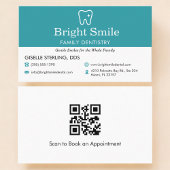 QR Code Dentistry Dental Office  名刺