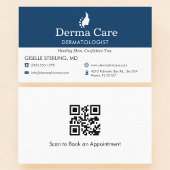 QR Code Dermatologist Skin Doctor Office  名刺