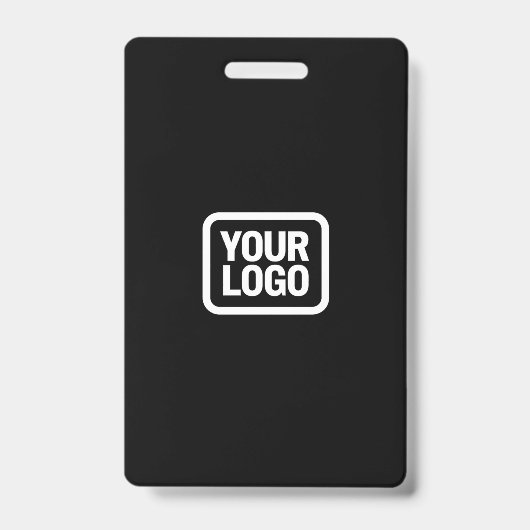 QR Code Event Badge | Digital Black Budget ID Card バッジ (裏面)