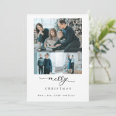 QR Code Family Video Script Photo Merry Christmas (スタンド正面)