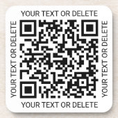 QR Code Generator Modern Business Promotional コースター (正面)