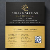 QR Code HVAC Specialist Heating and Air 名刺