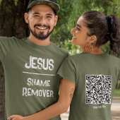 QR Code Jesus Shame Remover Hope Christian Tシャツ
