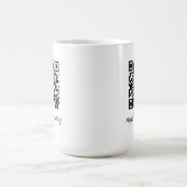 QR code mug コーヒーマグカップ (中央)