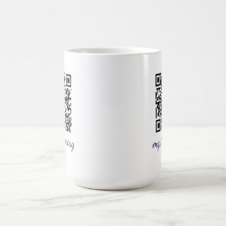 QR code mug コーヒーマグカップ