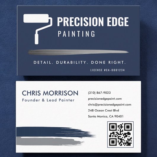 QR Code Painting Company Professional  名刺