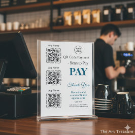QR Code Payment - Scan to Pay Business Logo ポスター