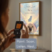 QR Code Pet Sympathy Gift | Interactive Poster ポスター