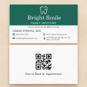 QR Code Professional Dentist Dental Office 名刺