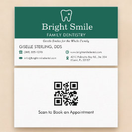 QR Code Professional Dentist Dental Office 名刺