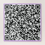 QR Code Puzzle Your Special Surprise Message Gift ジグソーパズル<br><div class="desc">Add Your Unique Surprise Message / Information with QR Code - Image / or add your Logo - Photo / Text / more - Resize and Move or Remove / Add Elements - Image / text with Customization Tool. Choose Color / size / font. Please see my others projects /...</div>