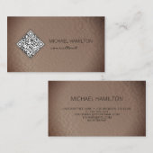 QR Code Rustic Foil Profile 名刺 (正面/裏面)