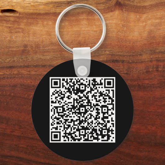 QR Code Schlüsselanhänger erstellen キーホルダー (正面)