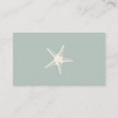 QR code summer coastal beach website RSVP エンクロージャーカード (裏面)