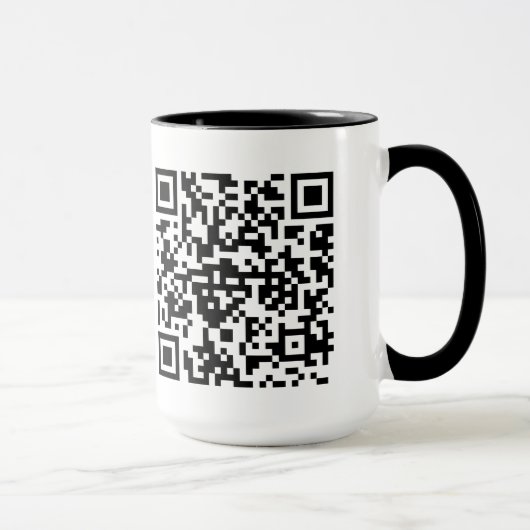QR-Code Tasse マグカップ (右)