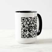 QR-Code Tasse マグカップ (正面右)