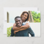  QR Code Template Celtic Knot Wedding RSVP Card (裏面)