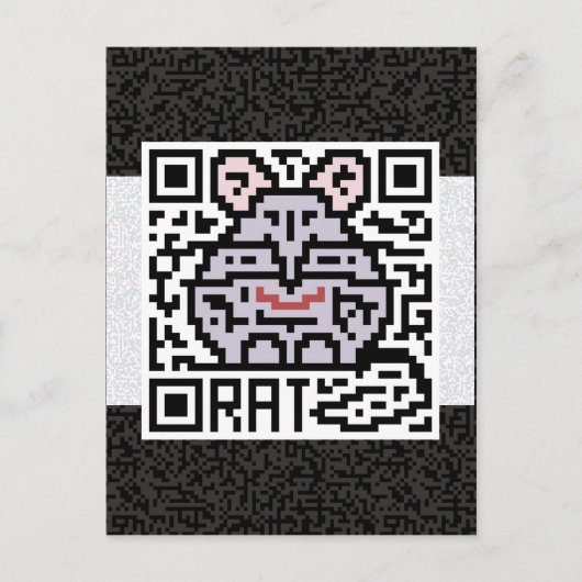 QR Code the Rat ポストカード (正面)