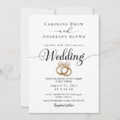 QR Code Video Wedding Invitation 招待状 (正面)