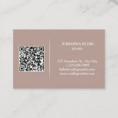 QR Code Visitenkarte 名刺 (裏面)