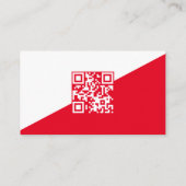 QR CPRトレーニングおよび応急処置インストラクター 名刺 (裏面)