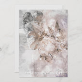 *~* QR Ephemera AR26 RSVP写真ヴィンテージ-結婚s 招待状 (正面/裏面)