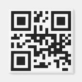 QR - HAPPY NOW? マグネット (正面)