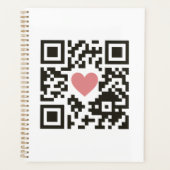 QR Love Code プランナー手帳 (正面)