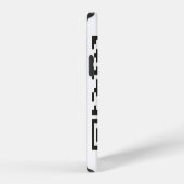 QR Love Code iPhoneケース (右側面)