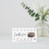 *～* QR Lube Car Wash – ロゴリワードありがとうございます。 ロイヤリティカード (スタンド正面)