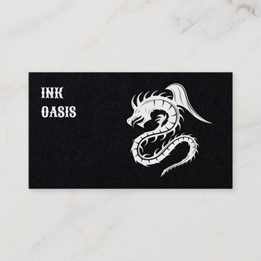 QR Tattoo Studio 名刺 (正面)