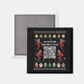 Qr Trump Dance Code President Scan For Instruction マグネット (正面/裏面)
