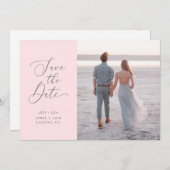 QRCodeで日付を保存するスイープレターの美しさ 招待状 (正面/裏面)