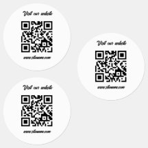 QRcodeラベルのシール
