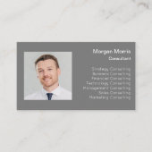 QRCodeロゴ写真プロフェッショナル会社Co-worker 名刺 (正面)