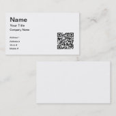 QrCode 名刺 (正面/裏面)