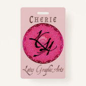 QRcode 数々の for-purpose バッジ (正面)