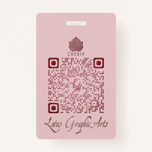 QRcode 数々の for-purpose バッジ (裏面)